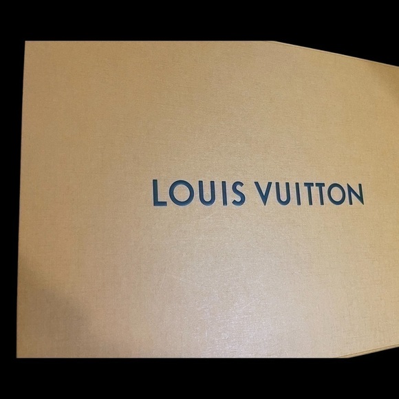 Authentic Louis Vuitton Gift/Storage Box Magnetic Closure in Imperial Saffron - Picture 10 of 16